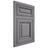 Shiloh Cabinetry Flush Inset Savannah White Oak Rift Cut Sterling Door