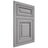 Shiloh Cabinetry Flush Inset Savannah White Oak Rift Cut Stratus Door