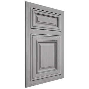 Shiloh Cabinetry Flush Inset Savannah White Oak Rift Cut Stratus Door