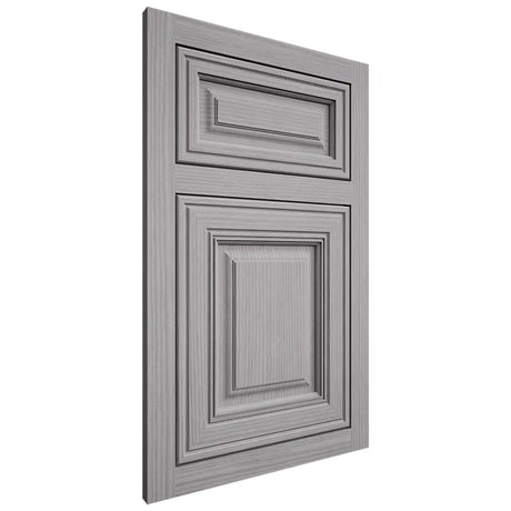 Shiloh Cabinetry Flush Inset Savannah White Oak Rift Cut Stratus Door