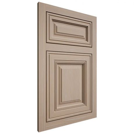 Shiloh Cabinetry Flush Inset Savannah White Oak Rift Cut Straw Door