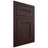 Shiloh Cabinetry Flush Inset Scottsdale Alder Plain Cut Bistre Door