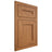 Shiloh Cabinetry Flush Inset Scottsdale Alder Plain Cut Caramel Door