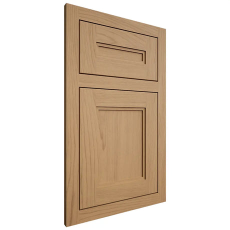 Shiloh Cabinetry Flush Inset Scottsdale Alder Plain Cut Natural Door
