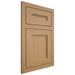 Shiloh Cabinetry Flush Inset Scottsdale Alder Plain Cut Natural Door