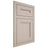 Shiloh Cabinetry Flush Inset Scottsdale Alder Plain Cut White Sands Door