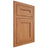 Shiloh Cabinetry Flush Inset Scottsdale Cherry Plain Cut Medium Door