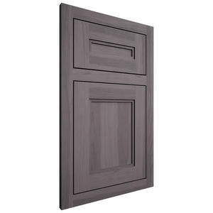 Shiloh Cabinetry Flush Inset Scottsdale Hickory Plain Cut Cadet Door