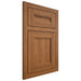 Shiloh Cabinetry Flush Inset Scottsdale Hickory Plain Cut Chestnut Door