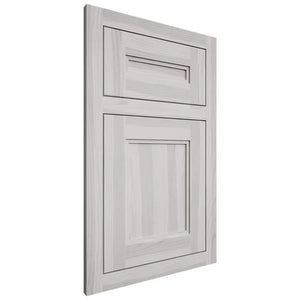 Shiloh Cabinetry Flush Inset Scottsdale Hickory Plain Cut Cotton Door