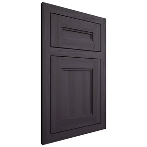 Shiloh Cabinetry Flush Inset Scottsdale Hickory Plain Cut Harbor Door