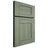 Shiloh Cabinetry Flush Inset Scottsdale Hickory Plain Cut Moss Door