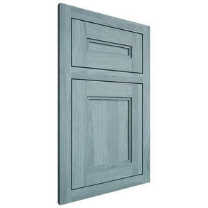 Shiloh Cabinetry Flush Inset Scottsdale Hickory Plain Cut Sky Door