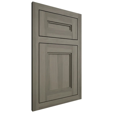 Shiloh Cabinetry Flush Inset Scottsdale Hickory Plain Cut Thyme Door