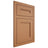 Shiloh Cabinetry Flush Inset Scottsdale Maple Plain Cut Cashmere Door