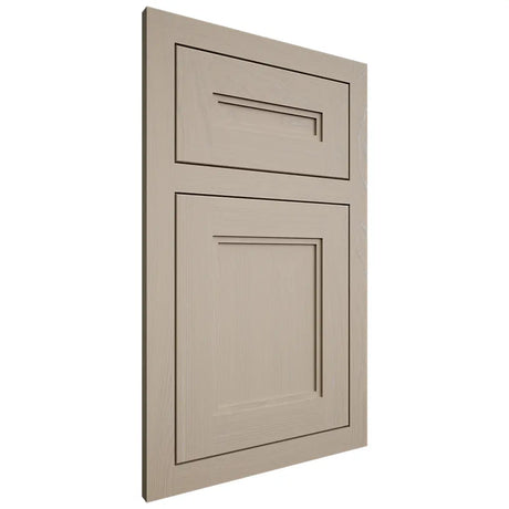 Shiloh Cabinetry Flush Inset Scottsdale Maple Plain Cut Pebble Door