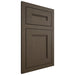Shiloh Cabinetry Flush Inset Scottsdale Maple Plain Cut Perfect Brown Door