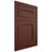 Shiloh Cabinetry Flush Inset Scottsdale Maple Plain Cut Sable Door