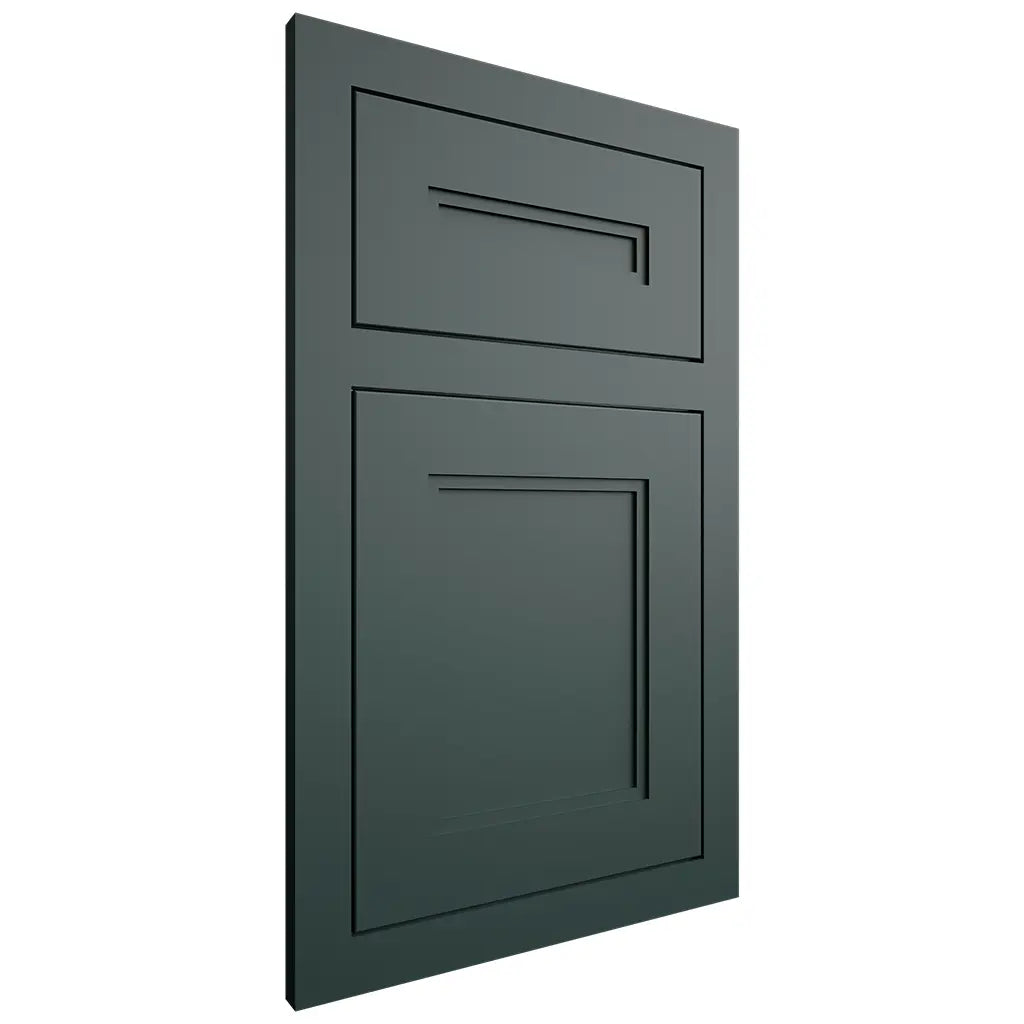 Shiloh Cabinetry Flush Inset Scottsdale Paintable Billiard Green Door