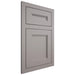 Shiloh Cabinetry Flush Inset Scottsdale Paintable Dovetail Gray Door
