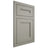 Shiloh Cabinetry Flush Inset Scottsdale Paintable Evergreen Fog Door