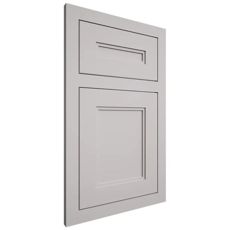 Shiloh Cabinetry Flush Inset Scottsdale Paintable Light French Gray Door