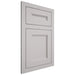 Shiloh Cabinetry Flush Inset Scottsdale Paintable Light French Gray Door