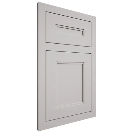 Shiloh Cabinetry Flush Inset Scottsdale Paintable Mindful Gray Door