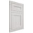 Shiloh Cabinetry Flush Inset Scottsdale Paintable Soft White Door