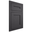 Shiloh Cabinetry Flush Inset Scottsdale Poplar Plain Cut Cadet Door