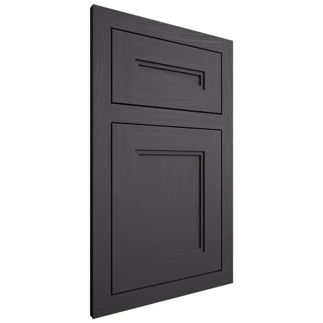 Shiloh Cabinetry Flush Inset Scottsdale Poplar Plain Cut Cadet Door