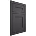 Shiloh Cabinetry Flush Inset Scottsdale Poplar Plain Cut Cadet Door