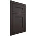 Shiloh Cabinetry Flush Inset Scottsdale Poplar Plain Cut Carbon Door