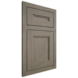 Shiloh Cabinetry Flush Inset Scottsdale Poplar Plain Cut Sterling Door