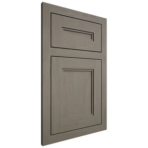 Shiloh Cabinetry Flush Inset Scottsdale Poplar Plain Cut Thyme Door