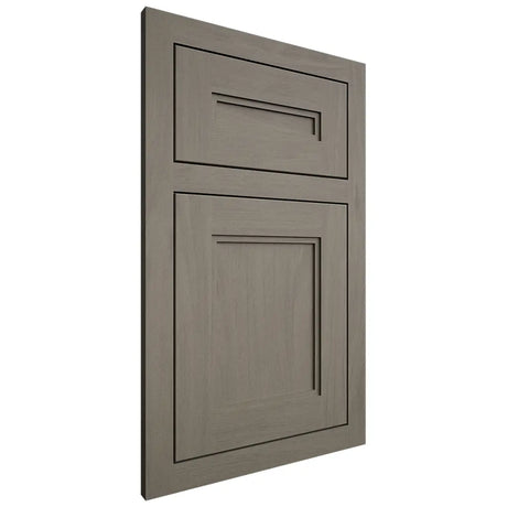 Shiloh Cabinetry Flush Inset Scottsdale Poplar Plain Cut Thyme Door