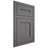 Shiloh Cabinetry Flush Inset Scottsdale Red Oak Plain Cut Cadet Door