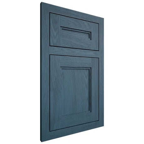 Shiloh Cabinetry Flush Inset Scottsdale Red Oak Plain Cut Hudson Door