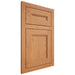 Shiloh Cabinetry Flush Inset Scottsdale Red Oak Plain Cut Medium Door