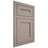 Shiloh Cabinetry Flush Inset Scottsdale Red Oak Plain Cut Sterling Door