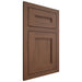 Shiloh Cabinetry Flush Inset Scottsdale Walnut Plain Cut Natural Door