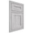 Shiloh Cabinetry Flush Inset Scottsdale Walnut Plain Cut Stratus Door