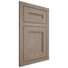 Shiloh Cabinetry Flush Inset Scottsdale White Oak Plain Cut Almond Door