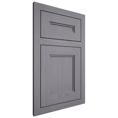 Shiloh Cabinetry Flush Inset Scottsdale White Oak Plain Cut Cadet Door