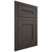 Shiloh Cabinetry Flush Inset Scottsdale White Oak Plain Cut Creekside Door