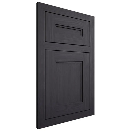 Shiloh Cabinetry Flush Inset Scottsdale White Oak Plain Cut Harbor Door