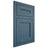 Shiloh Cabinetry Flush Inset Scottsdale White Oak Plain Cut Hudson Door