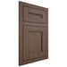 Shiloh Cabinetry Flush Inset Scottsdale White Oak Plain Cut Mineral Door