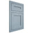Shiloh Cabinetry Flush Inset Scottsdale White Oak Plain Cut Sky Door