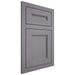 Shiloh Cabinetry Flush Inset Scottsdale White Oak Plain Cut Sterling Door